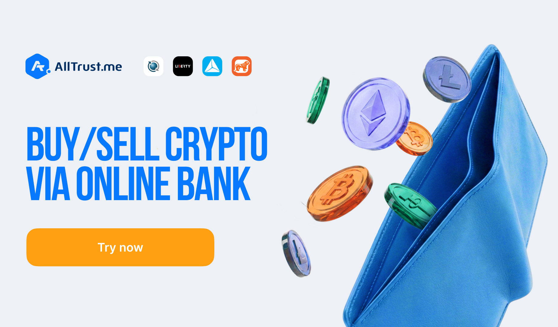 Buying and selling cryptocurrency directly from your bank account: how it works at AllTrust.me